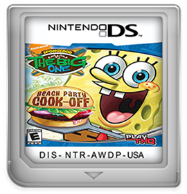 SpongeBob vs The Big One: Beach Party Cook-Off - Fanart - Cart - Front