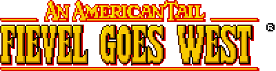 An American Tail: The Computer Adventures of Fievel and His Friends - Clear Logo Image