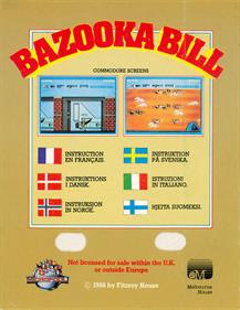 Bazooka Bill - Box - Back Image