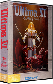 Ultima VI: The False Prophet - Box - 3D Image