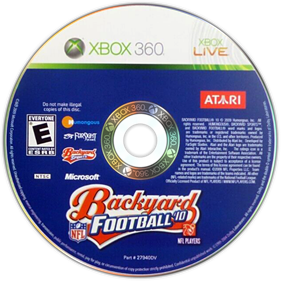 Backyard Football '10 - Disc Image