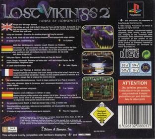 Norse by Norsewest: The Return of the Lost Vikings - Box - Back Image