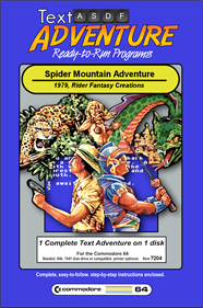 Spider Mountain Adventure - Fanart - Box - Front Image