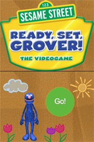 123 Sesame Street: Ready, Set, Grover! With Elmo: The Videogame - Screenshot - Game Title Image
