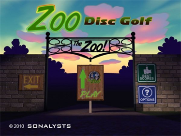 Zoo Disc Golf - Screenshot - Game Title Image