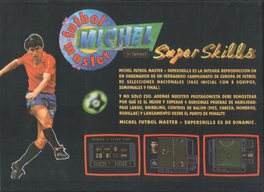Michel Futbol Master + Super Skills - Box - Back Image