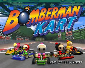Bomberman Kart - Screenshot - Game Title Image