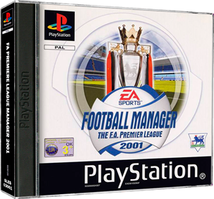 The F.A. Premier League Football Manager 2001 - Box - 3D Image