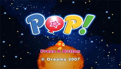 Balloon Pop - Screenshot - Game Title Image
