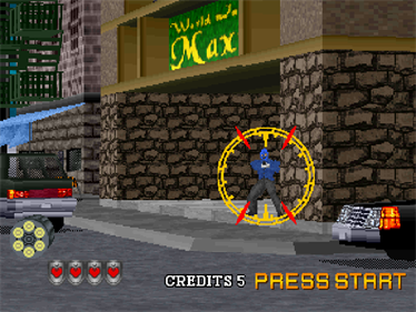 Virtua Cop 2 - Screenshot - Gameplay Image