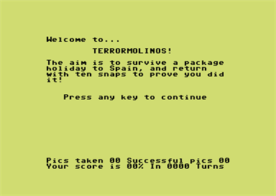 Terrormolinos - Screenshot - Game Title Image