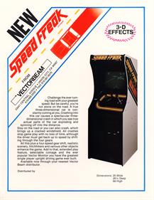 Speed Freak - Advertisement Flyer - Front Image