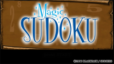 Magic Sudoku - Screenshot - Game Title Image