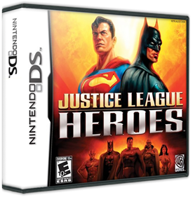 Justice League Heroes - Box - 3D Image