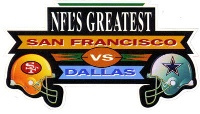 NFL's Greatest: San Francisco vs. Dallas 1978-1993 - Clear Logo Image
