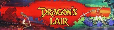 Dragon's Lair - Arcade - Marquee Image