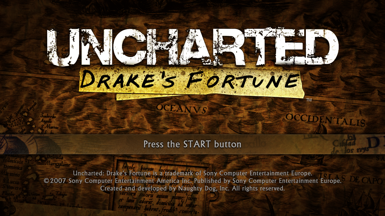 Uncharted: Drake's Fortune [BCUS98103]