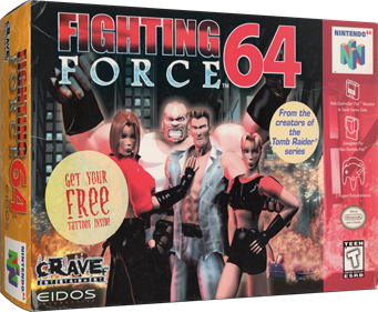 Fighting Force 64 - Box - 3D Image