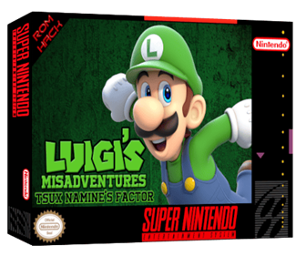 Luigi's Misadventures: Tsux Namine's Factor - Box - 3D Image