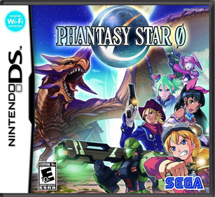 Phantasy Star 0 - Box - Front - Reconstructed Image