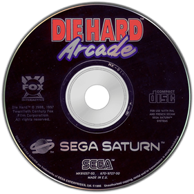 Die Hard Arcade - Disc Image