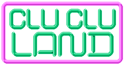 Clu Clu Land - Clear Logo Image