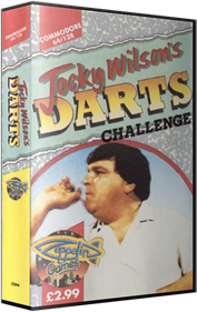 Jocky Wilson's Darts Challenge - Box - 3D Image