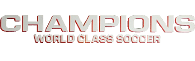 Champions: World Class Soccer - Clear Logo Image