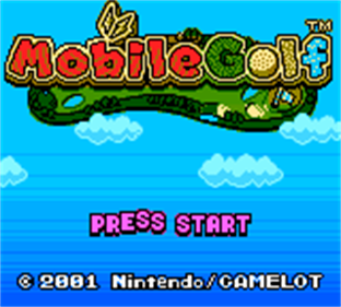 Mobile Golf - Screenshot - Game Title Image