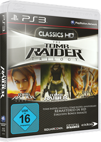 Tomb Raider Trilogy - Box - 3D Image