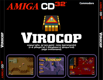 Virocop CD32 - Fanart - Box - Back Image