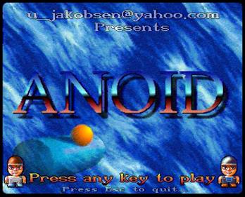 Anoid - Screenshot - Game Title Image