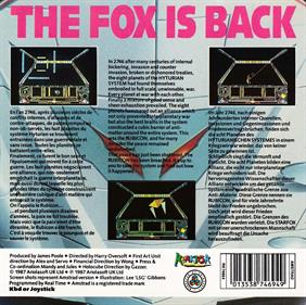 Starfox  - Box - Back Image