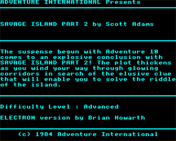 Savage Island: Part Two - Screenshot - Gameplay Image