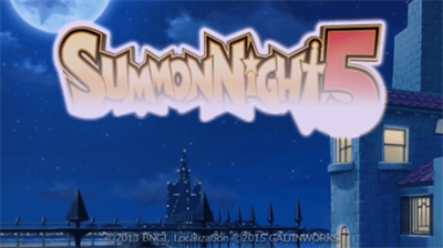 Summon Night 5 - Screenshot - Game Title Image