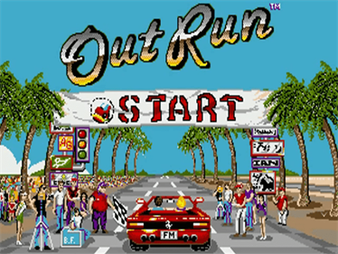 Out Run - Screenshot - Game Title Image