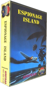 Espionage Island - Box - 3D Image