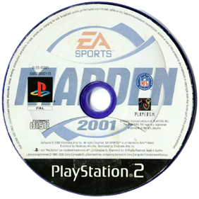 Madden NFL 2001 - Disc Image