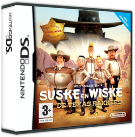 Willy Vandersteen Suske en Wiske: De Texas Rakkers - Box - 3D Image