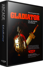 Gladiator (Taito) - Box - 3D Image