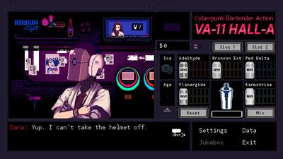 VA-11 Hall-A: Cyberpunk Bartender Action - Screenshot - Gameplay Image