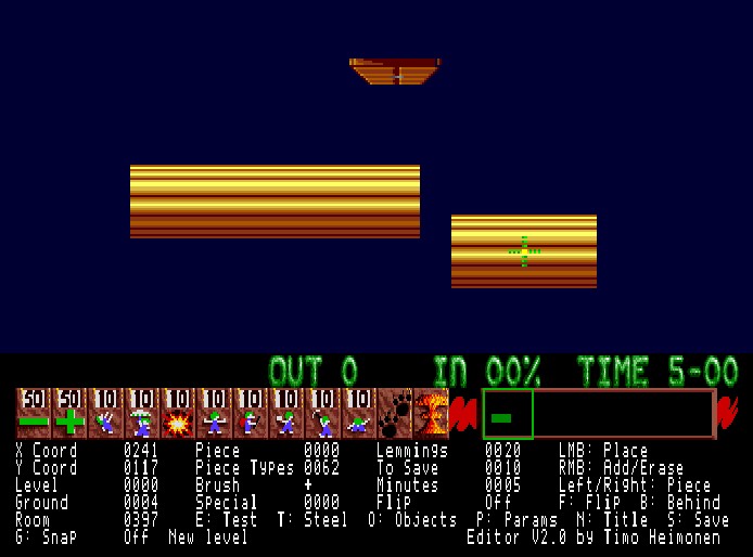 Lemmings Editor