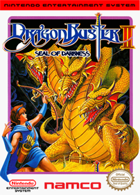 Dragon Buster II: Yami no Fūin - Fanart - Box - Front Image