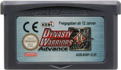 Dynasty Warriors Advance - Cart - Front Image