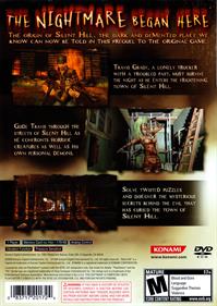 Silent Hill: Origins - Box - Back Image