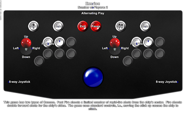 Exerion - Arcade - Controls Information Image