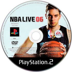 NBA Live 06 - Disc Image