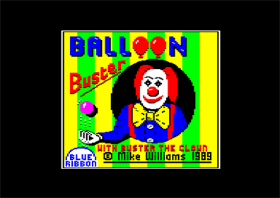 Balloon Buster - Screenshot - Game Title Image
