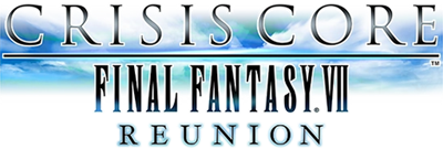 Crisis Core: Final Fantasy VII Reunion - Clear Logo Image