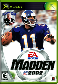 Madden NFL 2002 - Box - Front - Reconstructed Image